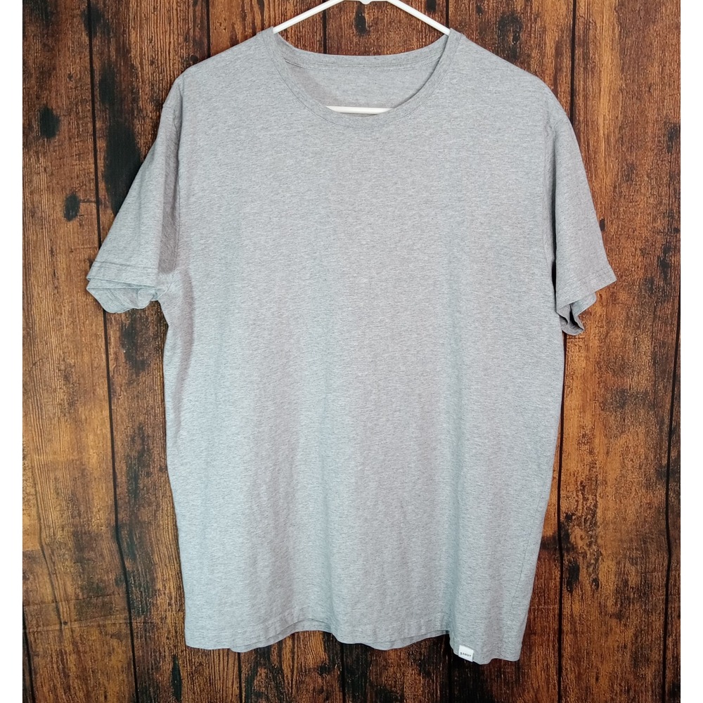 SANVT Men Grey Melange The Perfect T-Shirt Size L Regular Handmade in Portugal